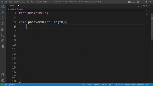 Random Password Generator in c language || C language смотреть онлайн