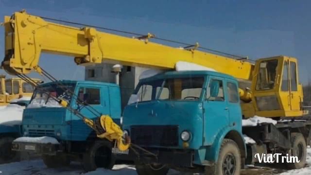 МАЗ 500 КС 3577 АВТО КРАН смотреть онлайн