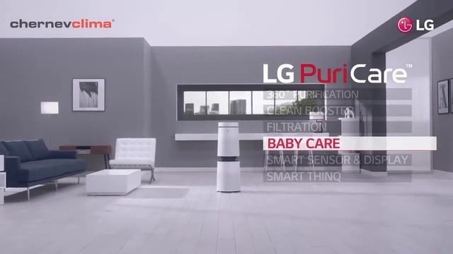 Въздухопречиствател LG Puri Care AS95GDWV0 смотреть онлайн