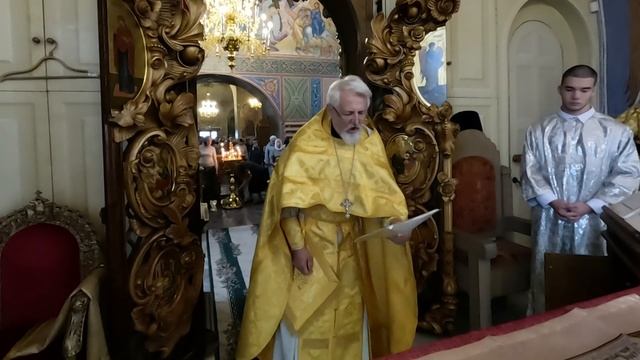 8 октябряМолитва произнесенная сегодня за литургией о русских воинах и победе Святой Руси смотреть онлайн