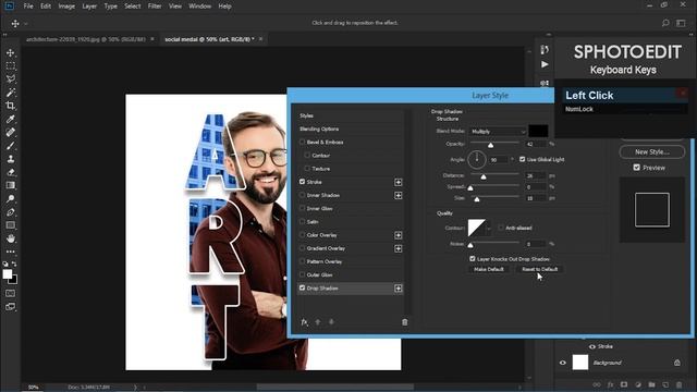 Social Media Post Editing In Adobe Photoshop | SM-01  | Photoshop Tutorial | Sphotoedit