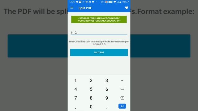 How to split PDF using Cam and Doc Scanner App смотреть онлайн
