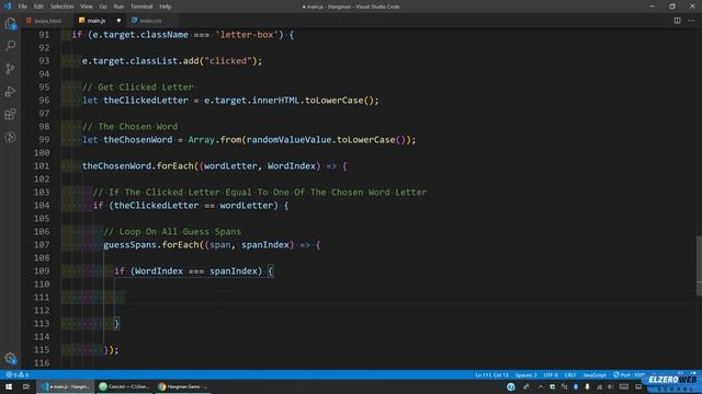 Hangman Game - Arabic JavaScript Tuts #07 - Compare The Letters Part 2 смотреть онлайн