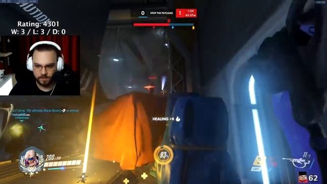 ml7 The Most Dominant Ana gameplay Ever! [ Overwatch Season 29 Top 500 ] смотреть онлайн