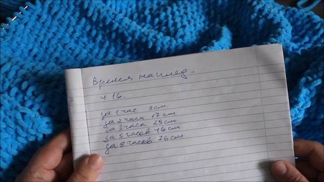 Плюшевый плед. Как я его вяжу и как долго? Элементы МК. смотреть онлайн