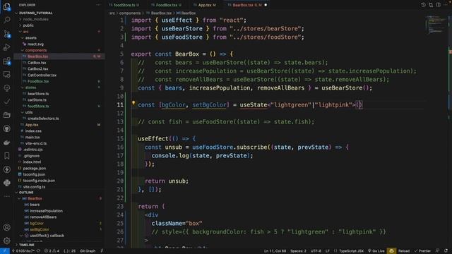 react zustand 状态管理库教程 - 7. subscribe смотреть онлайн