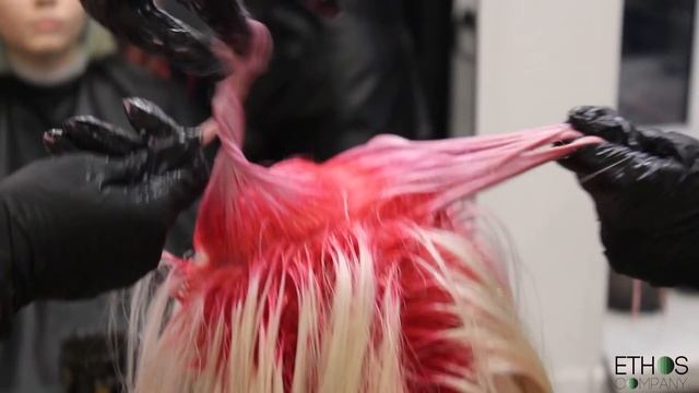 Яркое окрашивание Розовые волосы? Pravana vivids смотреть онлайн