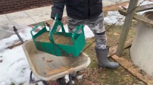 Грейфер для чистки колодца