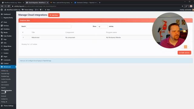 WordPress Activity Log – Save to Cloud Papertrail смотреть онлайн