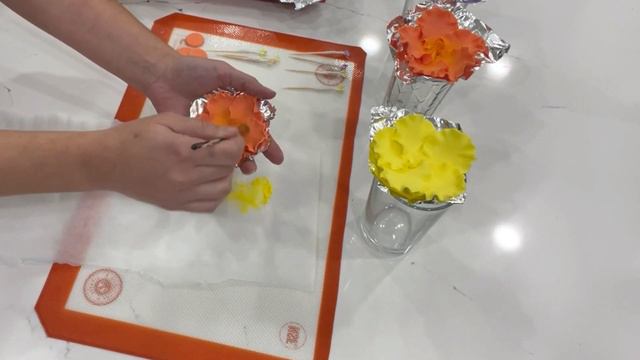 How To Make Fondant Flowers WITHOUT WIRES | Cake Decorating Tutorials | Sugarella Sweets