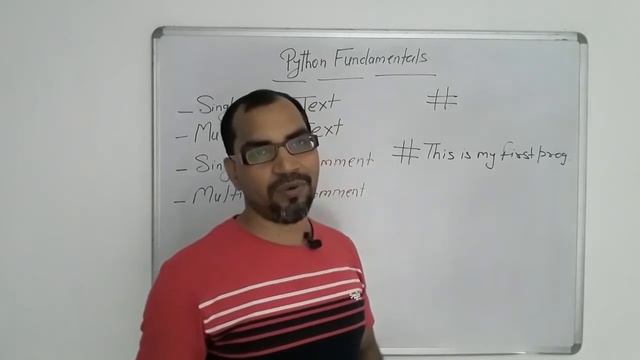 Text, Multi Line Text, Single Line Text, Single Line Comment, Multi Line Comment, in Python смотреть онлайн