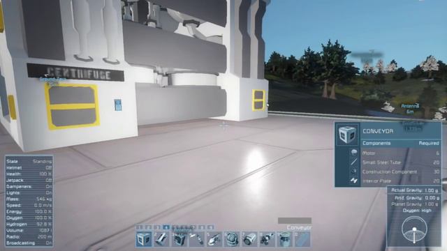 Space Engineers Survival Let's Play Ep 13 High Speed Centrifuge смотреть онлайн