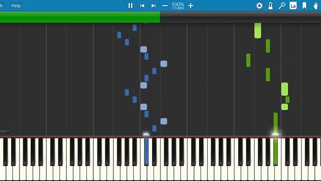 i was feeling down then i found a nice witch and now we're best friends • Piano Tutorial смотреть онлайн
