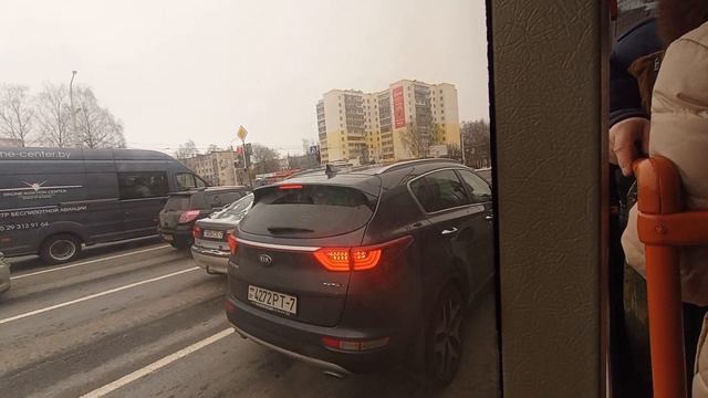 Поездка на троллейбусе БКМ-321 борт№ 5601 марш 33 смотреть онлайн