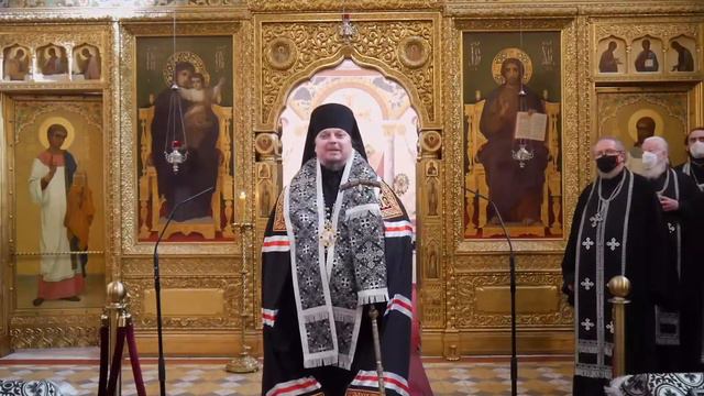 06.03.2022 Проповедь еп. Алексия. Чин прощения смотреть онлайн