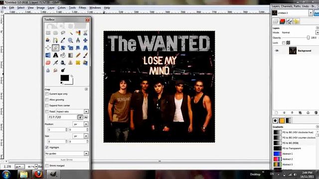 Gimp Tutorial 17-Crop an Image смотреть онлайн