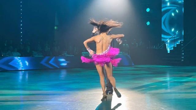 Zaytsev Andrey - Teleshova Polina , cha-cha-cha, Champions Ball 2021, showcase смотреть онлайн