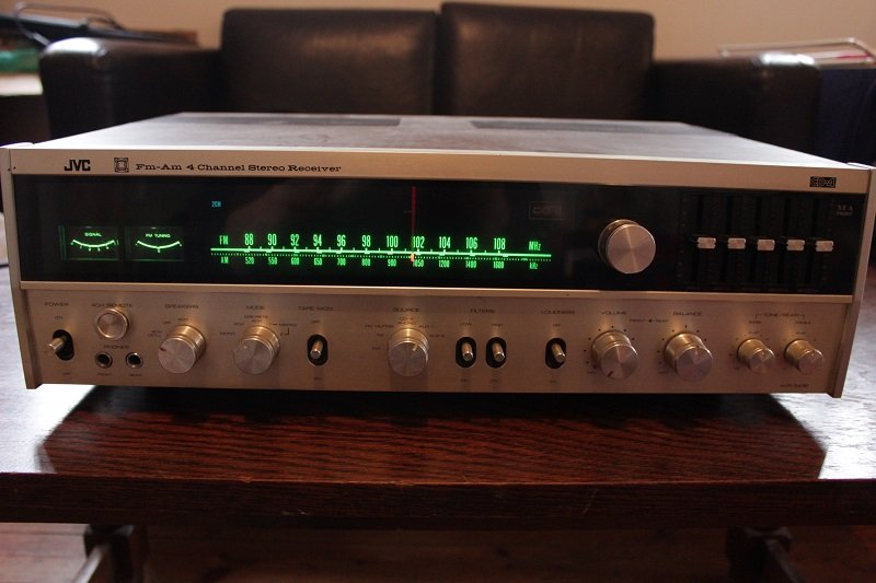 4-канальный стереоприемник JVC 4VR-5436 FM-AM-Япония-1973-год
