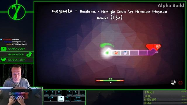 [Level 18] ADOFAI Custom Meganeko-Moonlight Sonata 3rd Movement 130% [Level by -K and Ssimille] смотреть онлайн