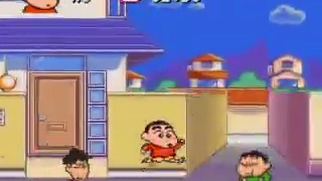 SNES - Crayon Shin-Chan - Arashi wo Yobu Enji смотреть онлайн