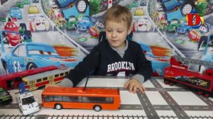 Машинки для детей и Городской транспорт. Мультики про игрушки машинки. Развивающее видео