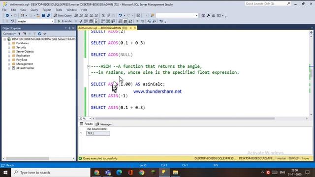 71.MATHEMATICAL FUNCTIONS IN SQL - ACOS,ASIN,ATAN,ATN2 FUNCTIONS - TELUGU смотреть онлайн