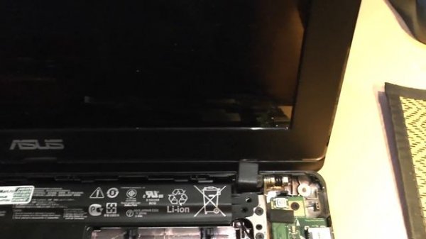 Неисправная батарея для ноутбука Asus