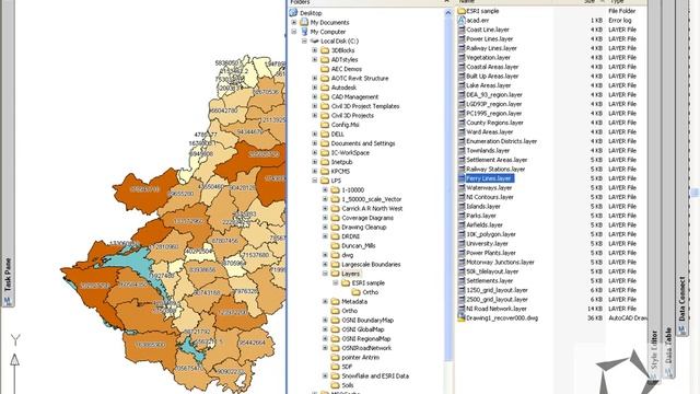 Bringing in Ordnance Survey (NI) data into AutoCAD Map 3D смотреть онлайн