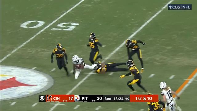 Cincinnati Bengals vs. Pittsburgh Steelers | 2022 Week 11 Game Highlights смотреть онлайн