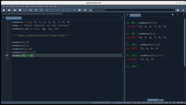 Python Basics: 4. What is Slicing? смотреть онлайн