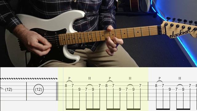 Iron Maiden - Where Eagles Dare - FULL Guitar Tutorial (with tabs) смотреть онлайн