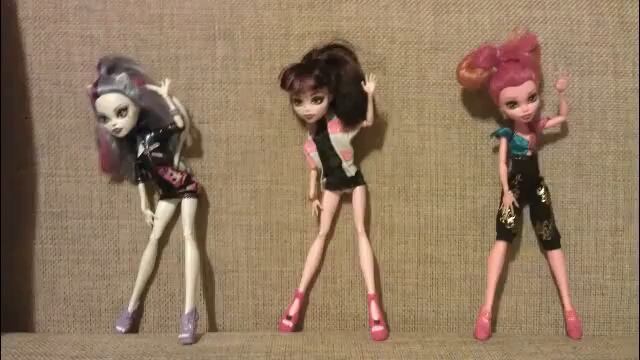 Мой 2 танец кукол монстр хай)) смотреть онлайн