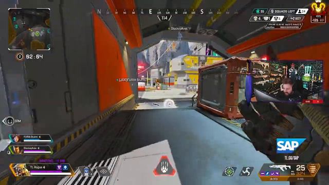 SEASON 15 ROGUE INSANE BLOODHOUND APEX LEGENDS SEASON 15 GAMEPLAY [Full Match VOD] смотреть онлайн