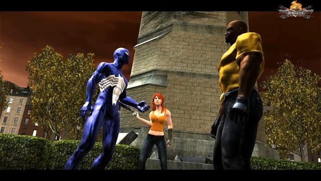 Spider-Man Web of Shadows часть 12 - Симбиотический Росомаха смотреть онлайн