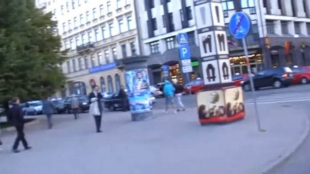у часов Лайма в Риге 7 сентября 2010