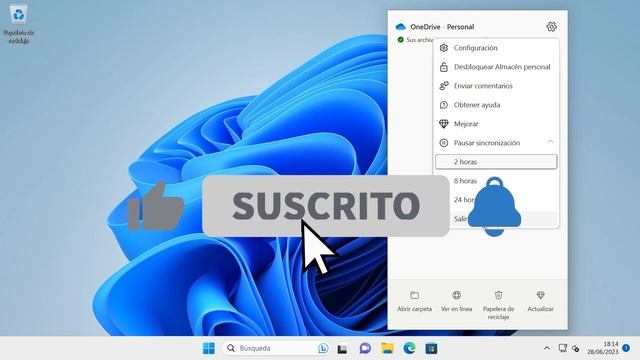 ?Como DESACTIVAR la SINCRONIZACIÓN de ONEDRIVE en WINDOWS 11 смотреть онлайн