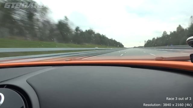 [4k] RACE Nissan GTR Alpha 12 Vs Bugatti Veyron Vitesse 1200 HP Highspeed Oval SHORT VERSION (7 Min