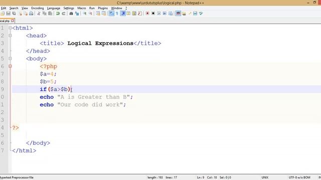 If Statement (Learn PHP and MySqli in Urdu Complete)| Part 37 of 120 смотреть онлайн