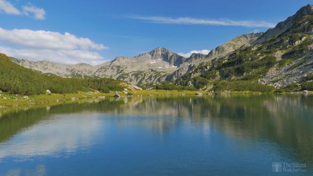 4K High Mountains - Beautiful Nature Video & Relaxing Natural Sounds  - Ultra HD - 2160p