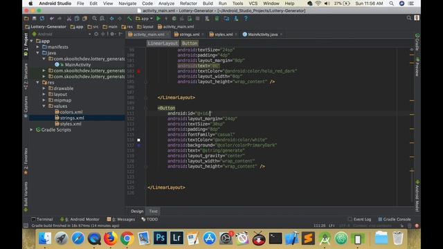 How to Make an Android App from Scratch: The Lottery Generator смотреть онлайн