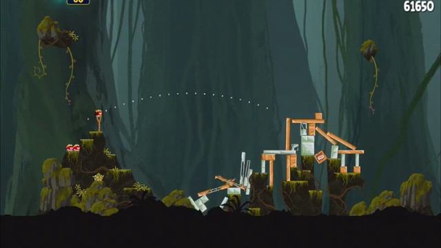 Angry Birds Star Wars J-1 Path of the JEDI 3-Star Walkthrough смотреть онлайн