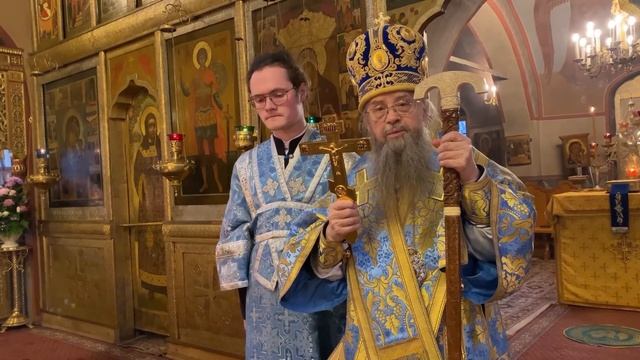 Празднование Казанской иконы Божией Матери в Даниловой обители смотреть онлайн