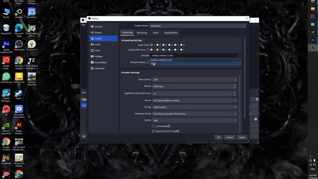 OBS Failed To Start Recording | How To Fix NVENC Error Codec: SOLVED | OBS TUTORIAL смотреть онлайн