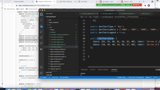 ChartJS con Ionic смотреть онлайн