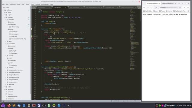 Web Project Part IX- Form Validation using Trongate PHP for an Course Management in Toolhouse смотреть онлайн