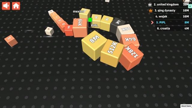 Cubes 2048.io |  Brain Destruction | Very Difficult Version Of The Game