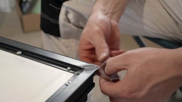 Установка чердачной лестницы в натяжной потолок