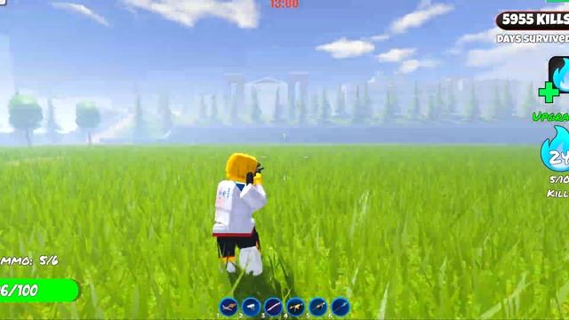 ROBLOX ОБЗОР ОРУЖИЯ - СНАЙПЕРКА. Лайфхаки Роблокс. Все мы МЕРТВЫ! ЗОМБИ в Роблокс смотреть онлайн