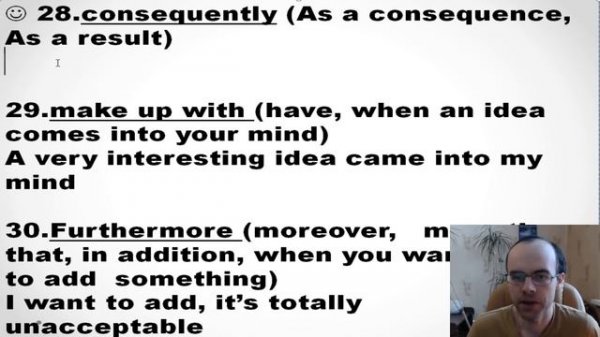 ENGLISH VOCABULARY PRACTICE. INTERMEDIATE-ADVANCED. Vocabulary words English learn with meaning