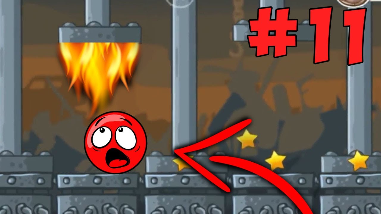 Красный шарик спасает свою подругу от черного шарика 11 серия Мультики для детей Мультик Игра смотреть онлайн